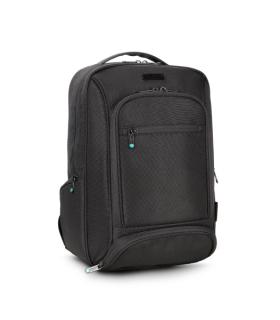 Urban Factory Mixee Mochila Compacta para Portatil hasta 14" - Ecologica - Color Negro