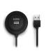 Urban Factory Minee HUB 4 en 1 - USB-A Macho - 4xUSB-A Hembra - Color Negro