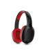 Urban Factory Movee Auriculares Supraaurales de Diadema - Bluetooth 5.1 - Recargables - Color Negro / Rojo