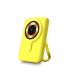 Urban Factory Magnee Power Powerbank Universal 10000mAh - Entrada USB-C - Salida USB-C, USB-A e Inalambrica - Color Amarillo Neo