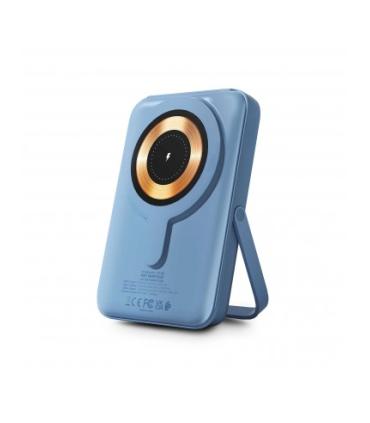 Urban Factory Magnee Power Powerbank Universal 10000mAh - Entrada USB-C - Salida USB-C, USB-A e Inalambrica - Color Azul