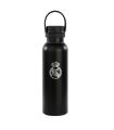 Safta Real Madrid 2ª Equipacion 24/25 Botella Reutilizable 600ml - Doble Pared con Aislamiento - Base de Silicona - Conserva Tem