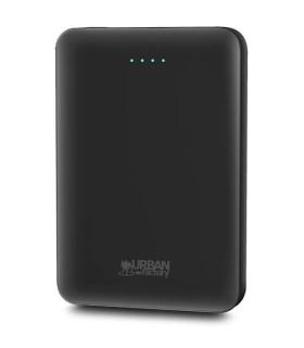 Urban Factory Juicee Max Powerbank 5000mAh - Entrada USB-C - Salida USB-C y USB-A - Color Negro