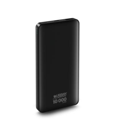 Urban Factory Juicee Max Powerbank 10000mAh - Entrada USB-C - Salida USB-C y USB-A - Color Negro
