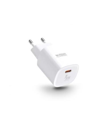 Urban Factory Powee Cargador de Pared USB-C 3A/30W - Enchufe UE - Color Blanco