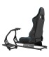 Cromad R2 Asiento Simulador de Carreras - Soporte para Pedales y Volante - Totalmente Ajustable - Robusto - Peso Max. 100kg