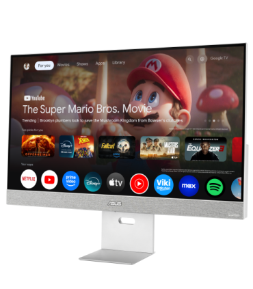 ASUS ZenScreen MS32UC pantalla para PC 80 cm (31.5") 3840 x 2160 Pixeles 4K Ultra HD LED Gris, Blanco