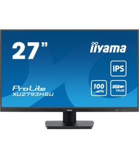 MONITOR IIYAMA 27" PROLITE XU2793HSU-B6, IPS, 100HZ, 1MS, USB, HDMI, DISPLAYPORT, ALT 2x2W, INCLI