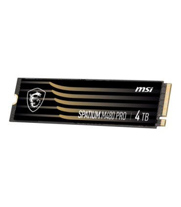 MSI SSD SPATIUM M480 PRO M.2 PCIE 4TB PCI Express 4.0 NVMe 3D NAND