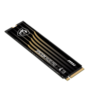 MSI SSD SPATIUM M480 PRO M.2 PCIE 4TB PCI Express 4.0 NVMe 3D NAND