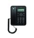 Motorola CT202 Telefono Fijo - Manos Libres - Identificador de Llamadas - Color Negro