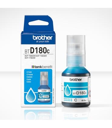 Brother BTD180C Cyan Botella de Tinta Original - BTD180C