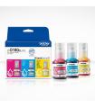 Brother BTD180CLVAL Pack de 3 Botellas de Tinta Original Cyan, Magenta y Amarillo - BTD180CLVAL