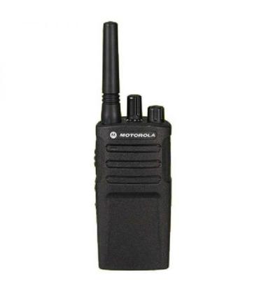 Motorola XT420 Walkie Talkie + Cargador - 8 Canales PMR446 + 219 Codigos - Alcance de hasta 9km - Autonomia hasta 20h