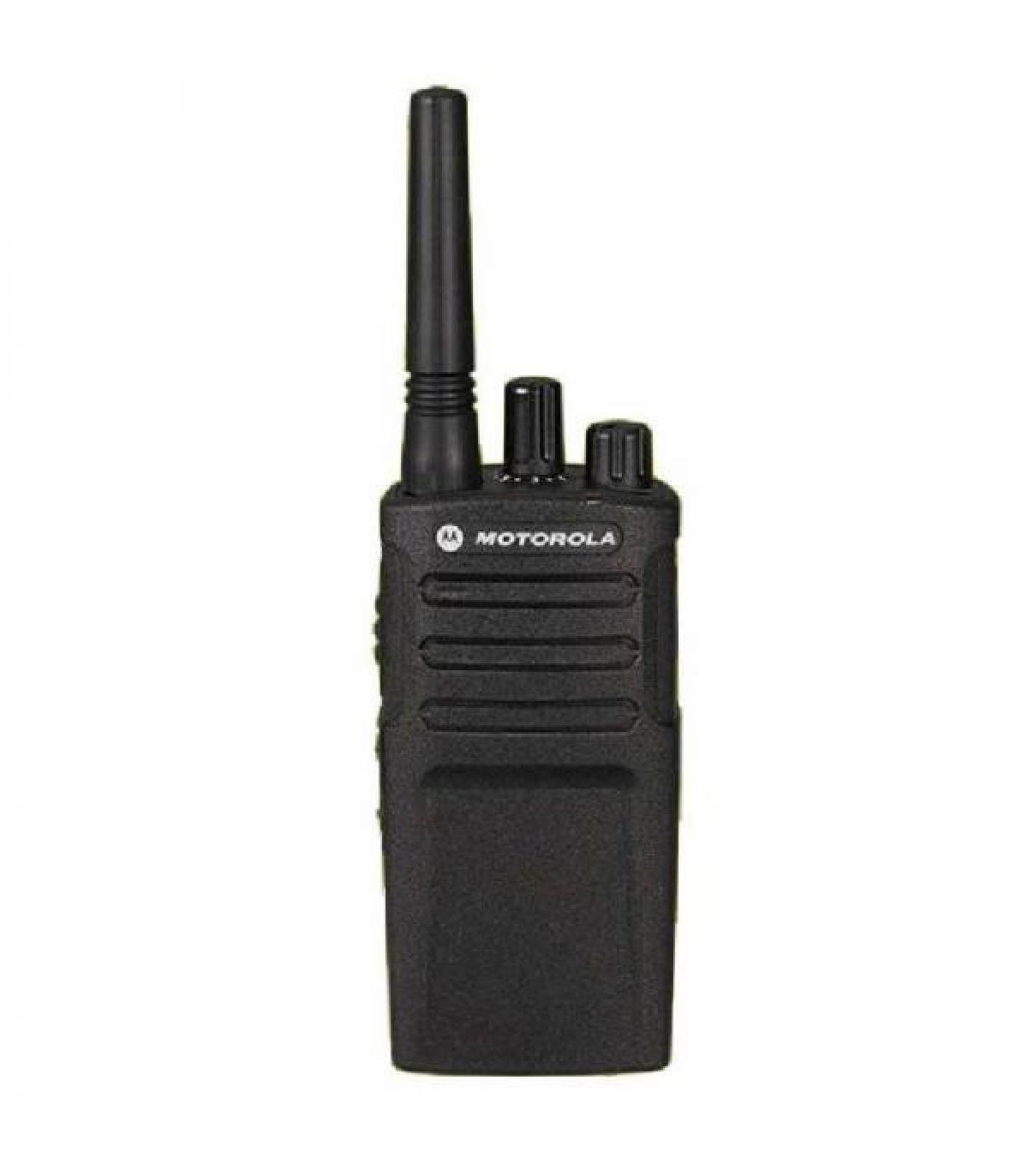 Motorola XT420 Walkie Talkie + Cargador - 8 Canales PMR446 + 219 Codigos - Alcance de hasta 9km - Autonomia hasta 20h