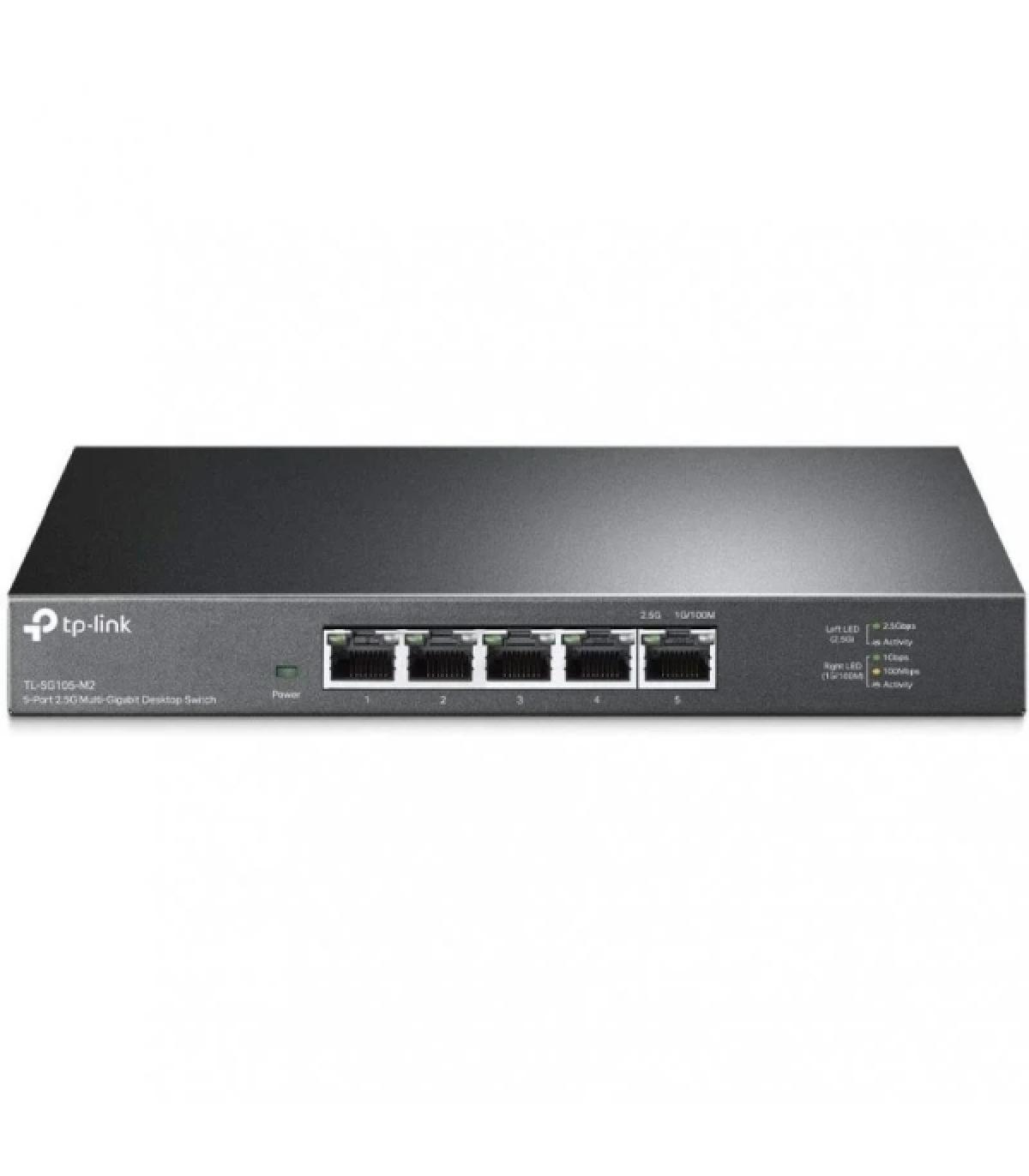 TP-Link TL-SG105-M2 Switch 5 Puertos Gigabit 10/100/1000 Mbps