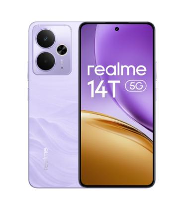 realme 14T 16,9 cm (6.67") Android 15 5G 8 GB 256 GB 6000 mAh Púrpura