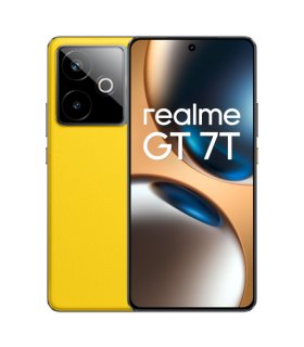 realme GT 7T 17,3 cm (6.8") SIM doble Android 15 5G USB Tipo C 12 GB 256 GB 7000 mAh Amarillo