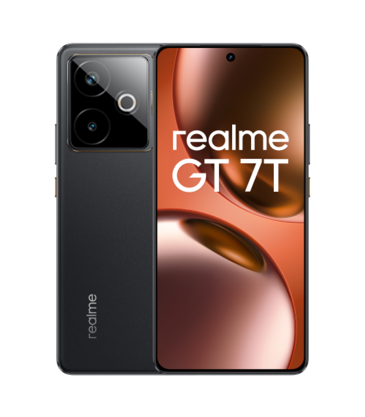 realme GT 7T 17,3 cm (6.8") SIM doble Android 15 5G USB Tipo C 12 GB 256 GB 7000 mAh Negro