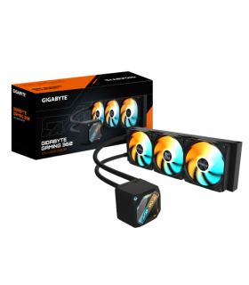 GIGABYTE GAMING 360 Refrigeración Líquida para CPU - 3x120 mm Ventiladores ARGB, Mecanismo de enclavamiento deslizante, DAISY-CH