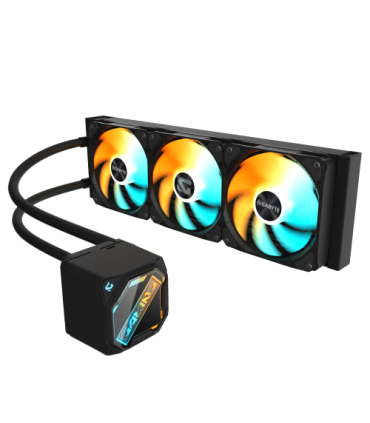 GIGABYTE GAMING 360 Refrigeración Líquida para CPU - 3x120 mm Ventiladores ARGB, Mecanismo de enclavamiento deslizante, DAISY-CH