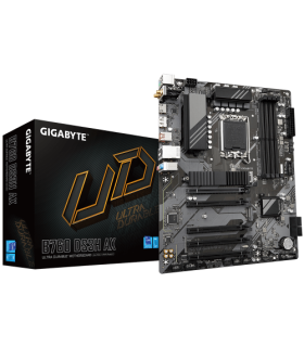 GIGABYTE B760 DS3H AX Placa Base - Compatible con procesadores Intel Core de 14ª generación, VRM digital de 8+2+1 fases, hasta..