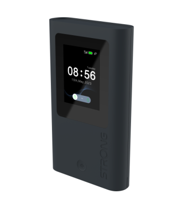 Strong 5GMIFIAX1800 router inalámbrico Doble banda (2,4 GHz / 5 GHz) 5G Negro