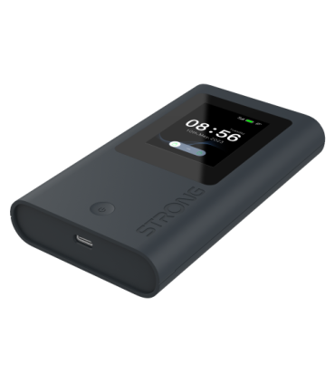 Strong 5GMIFIAX1800 router inalámbrico Doble banda (2,4 GHz / 5 GHz) 5G Negro