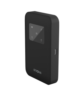 Strong 4G+ LTE MiFi Hotspot Router Wi-Fi 900 router inalámbrico Doble banda (2,4 GHz / 5 GHz) Negro