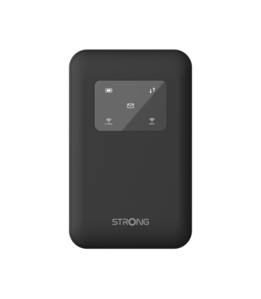 Strong 4G+ LTE MiFi Hotspot Router Wi-Fi 900 router inalámbrico Doble banda (2,4 GHz / 5 GHz) Negro
