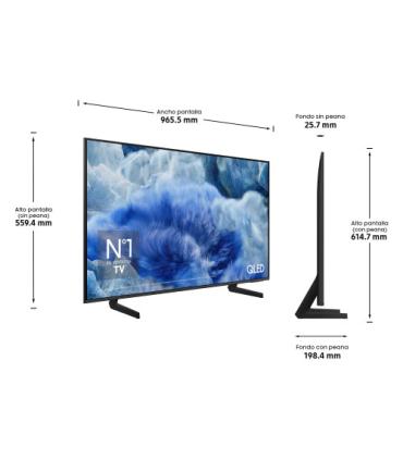 Samsung TV 43" QLED Q8F 4K Vision AI Smart TV 2025