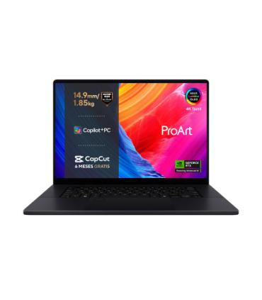 ASUS ProArt P16 OLED H7606WP-SC104W - Ordenador Portátil 16" WQUXGA (AMD Ryzen AI 9 HX 370, 32GB RAM, 100GB SSD, NVIDIA RTX 5070