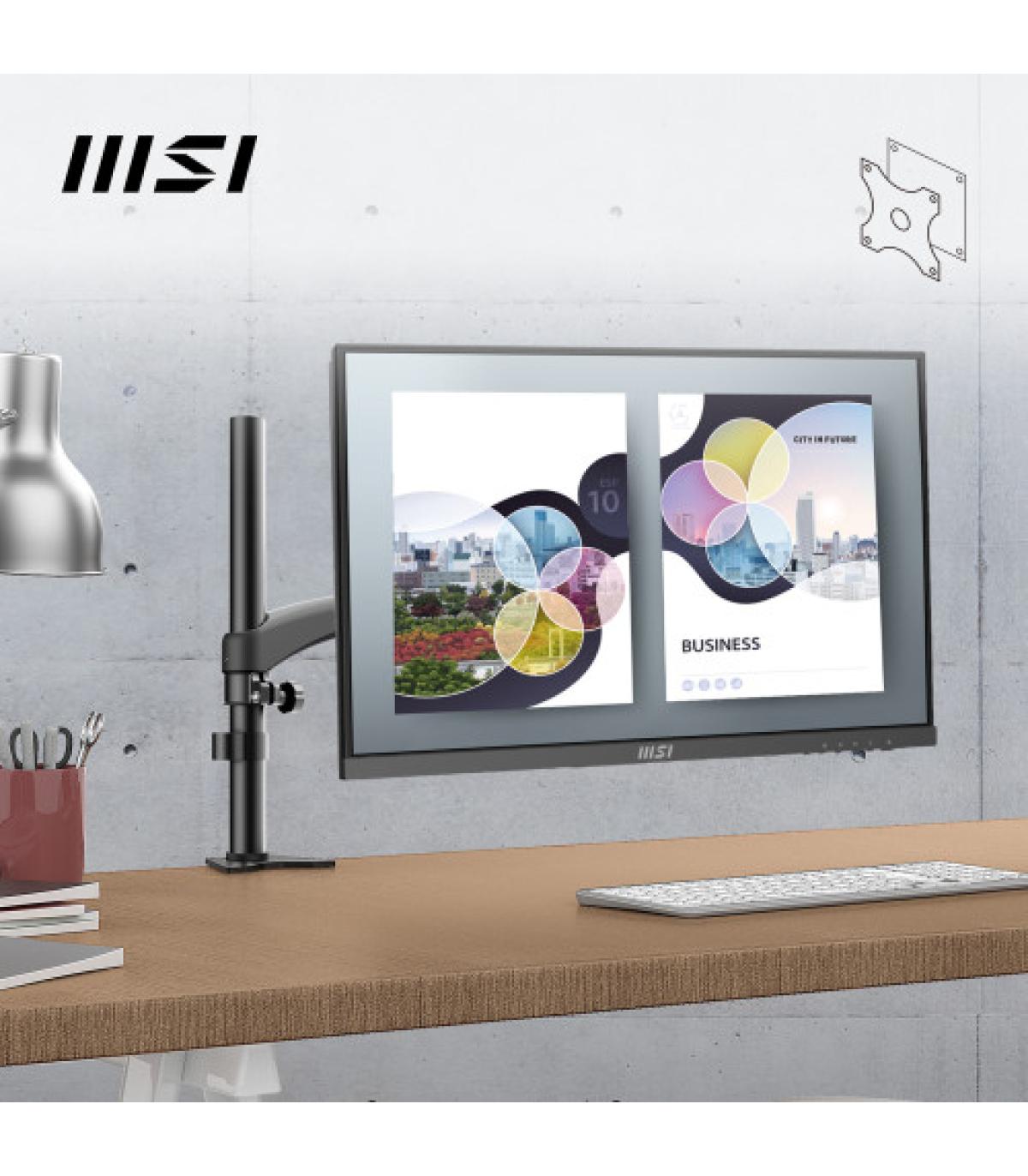 MSI Pro MP243X pantalla para PC 60,5 cm (23.8") 1920 x 1080 Pixeles Full HD Negro