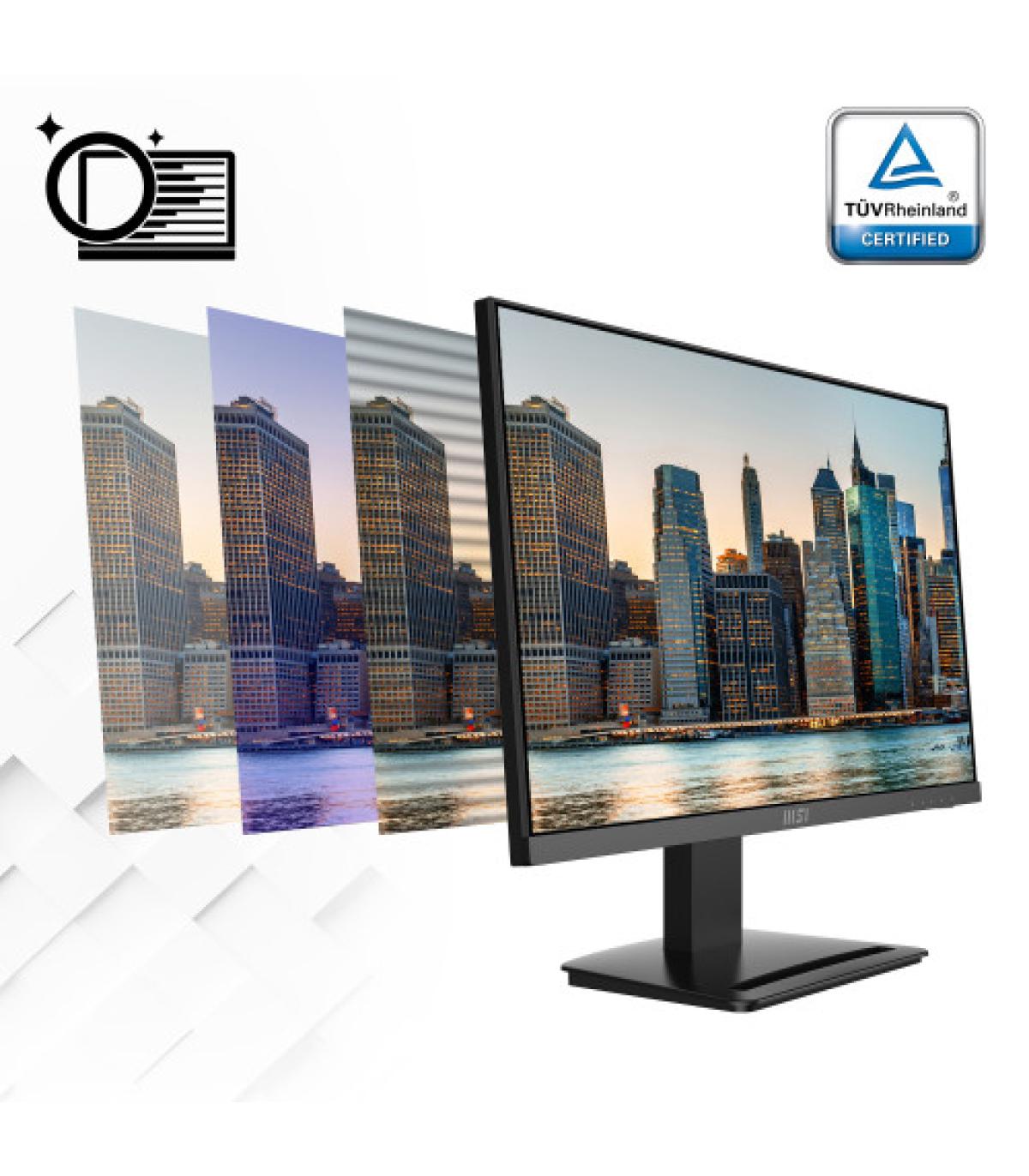 MSI Pro MP243X pantalla para PC 60,5 cm (23.8") 1920 x 1080 Pixeles Full HD Negro