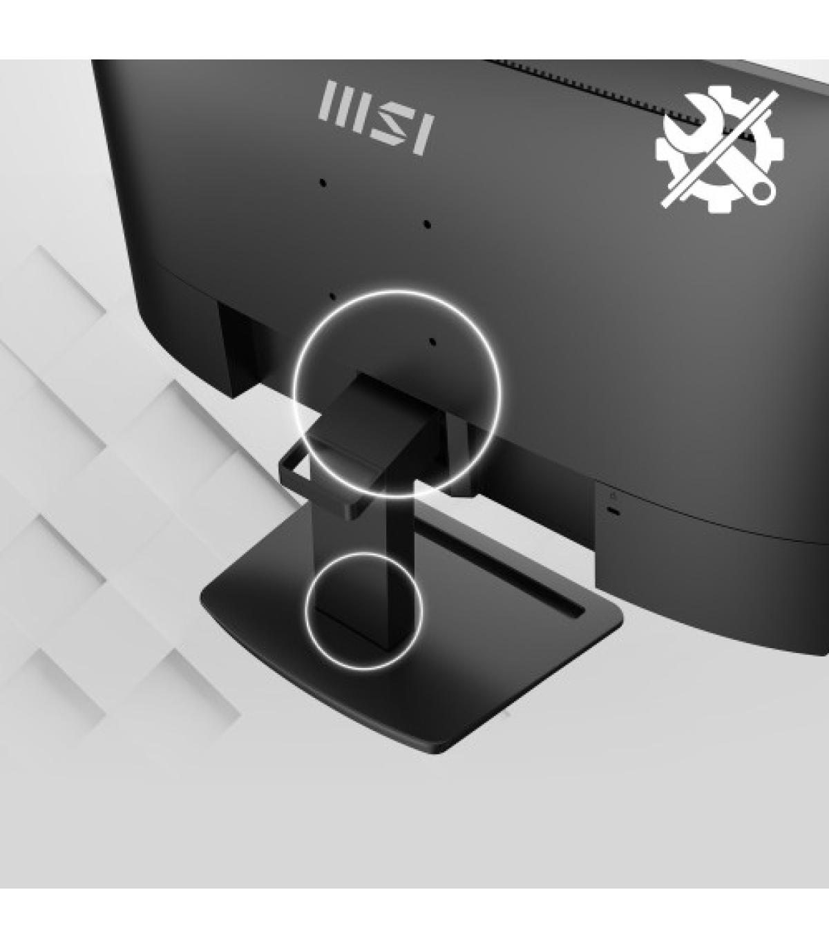 MSI Pro MP243X pantalla para PC 60,5 cm (23.8") 1920 x 1080 Pixeles Full HD Negro