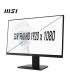 MSI Pro MP243X pantalla para PC 60,5 cm (23.8") 1920 x 1080 Pixeles Full HD Negro
