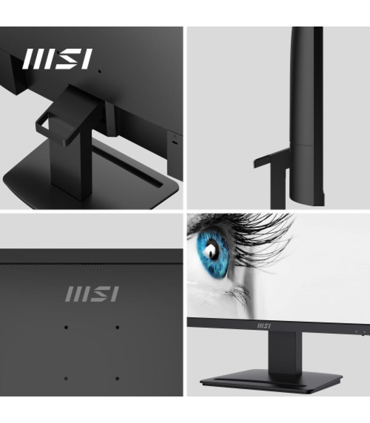 MSI Pro MP243X pantalla para PC 60,5 cm (23.8") 1920 x 1080 Pixeles Full HD Negro