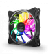 NOX VENTILADOR CAJA HUMMER A-FAN ARGB INNER GLOW FAN. 120mm