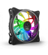NOX VENTILADOR CAJA HUMMER A-FAN ARGB INNER GLOW FAN. 120mm