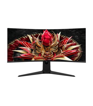 TCL 34R83Q Monitor 34" Curvo MiniLED 21:9 - Ultra WQHD - 170Hz - Respuesta 1ms - Luz Ambiental - Vesa 100x100 - Color Blanco