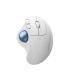 Logitech Ergo M575S Raton Inalambrico Trackball USB 2000dpi - 5 Botones - Uso Diestro - Color Blanco Crudo