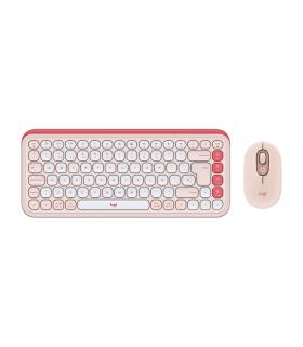 Logitech Pop Icon Combo Pack Inalambrico Teclado Multimedia + Raton - Bluetooth - Autonomia Teclado 36 Meses - Raton 24 Meses ..