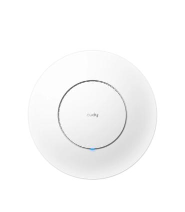 Cudy Punto de Acceso WiFi 6 Dual Band AX3000 - Velocidad hasta 2500Mbps - 1 Puerto - Montaje en Techo - Color Blanco