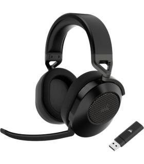 Corsair HS65 Wireless V2 Auriculares Gaming Inalambricos con Microfono - Conectividad Bluetooth 5.4 e Inalmabrica 2.4Ghz - Sonid