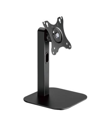 Aisens Soporte de Mesa ECO para Monitor 10"-24" - Giratorio e Inclinable - Peso Max. 2,5kg - Vesa 100x100mm - Color Negro