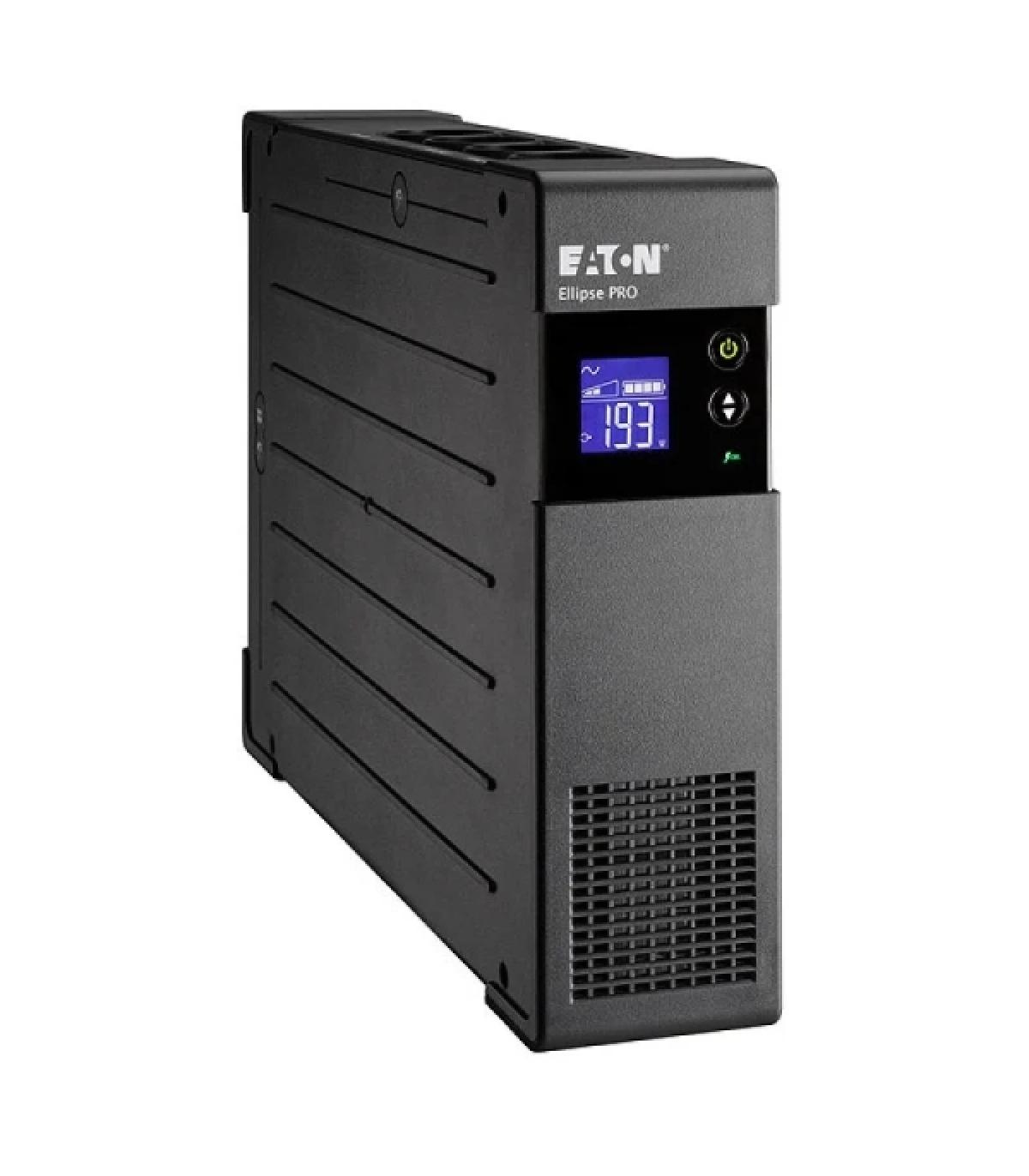 Eaton Ellipse PRO 1200 IEC SAI Interactivo 1,2kVA 750W - 8 Salidas AC, USB, RJ-11, RJ-45 - Color Negro