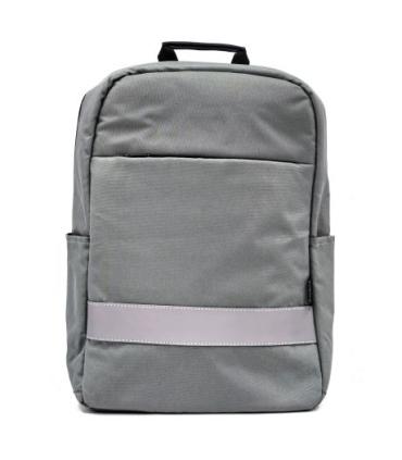 Ewent EW2538 Urban Bussines Mochila para Portatil hasta 16,1" - Imprermeable - 5 Compartimentos - Color Gris