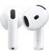 Apple AirPods 4ª Gen Auriculares Inalambricos - Cancelacion Activa de Ruido - Estuche de Carga - USB-C - Color Blanco