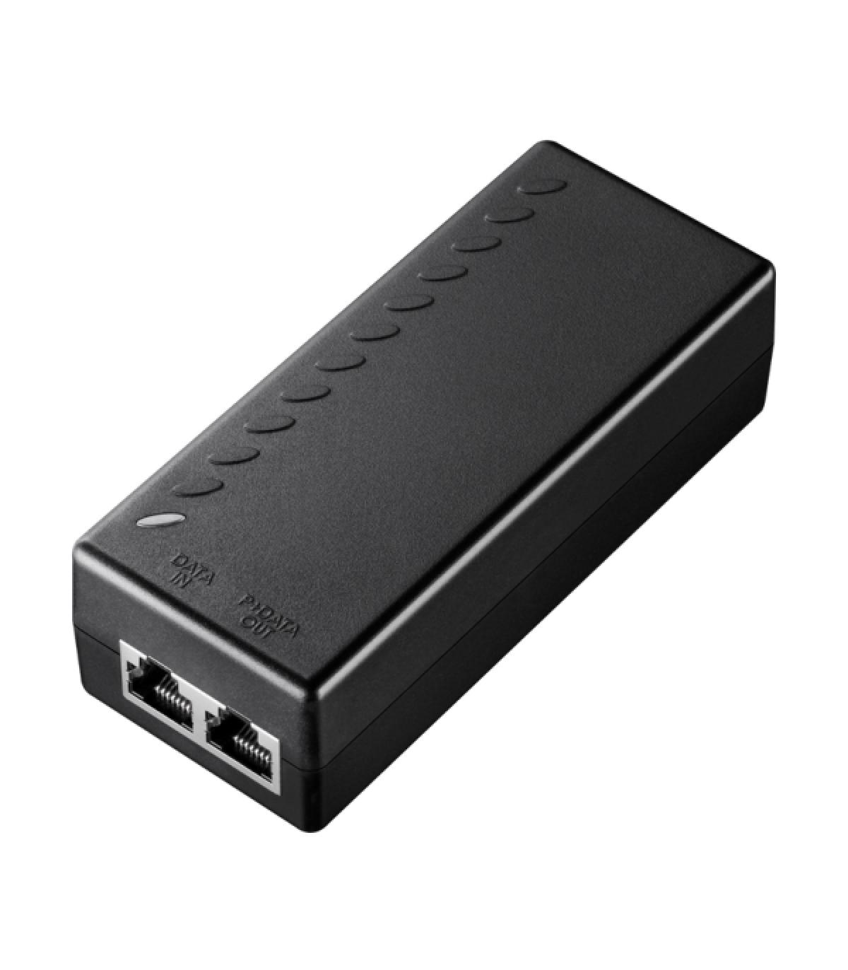 Cudy Inyector Gigabit PoE+/PoE - Potencia hasta 30W - 2 Puertos - Datos y Alimentacion por El Mismo Cable hasta 100m - Carcasa..