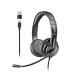NGS VOX605-C Auriculares USB-C con Microfono - Microfono Regulable y Flexible - Almohadillas y Diadema Acolchadas - Diadema Ajus